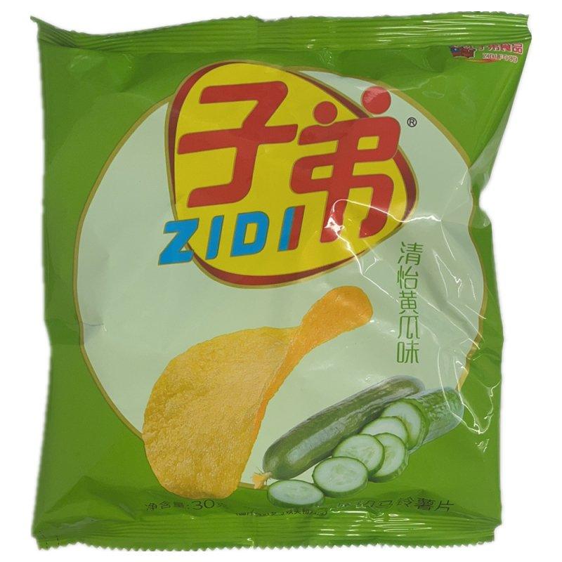 ZIDI Kartoffelchips Gurken 30 g