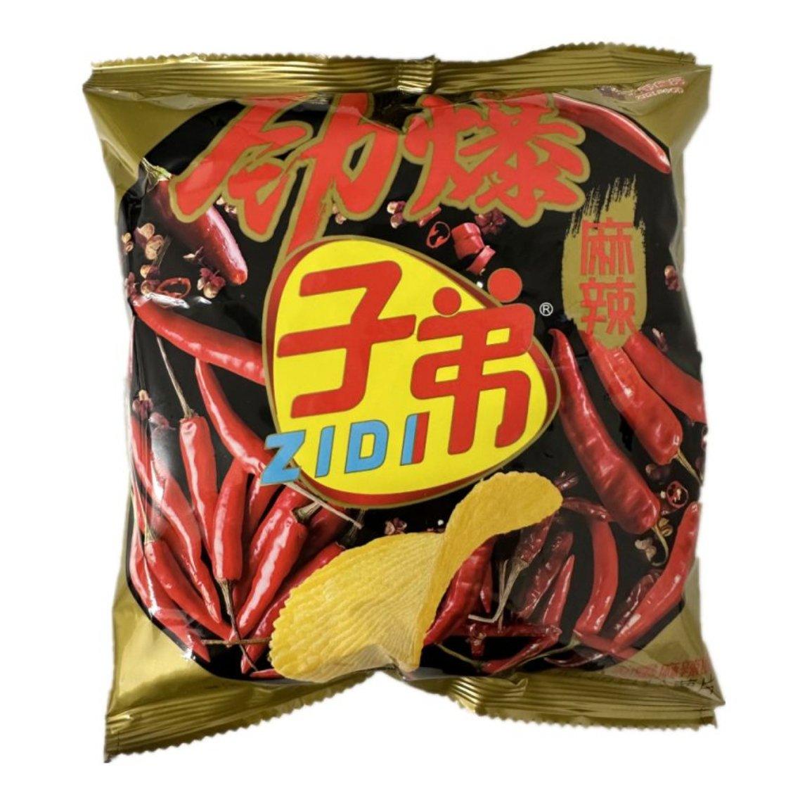 ZIDI Kartoffelchips Scharf 30 g