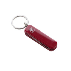 Zwilling Multifunktionaler klappbarer Nagelknipser Edelstahl Nagelknipser + Nagelfeile + kleine Schere + kleines Werkzeug Rot
